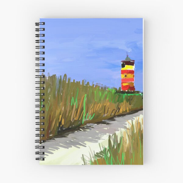 Item preview, lighthouse landscape painting designed and sold by KARTICK DUTTA.