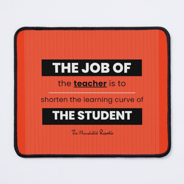 Item preview, The Job of the Teacher - Red designed and sold by TheReporter1.