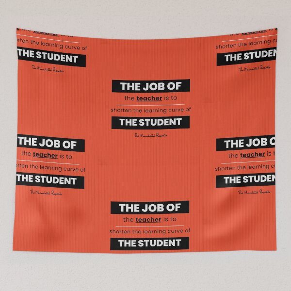 Item preview, The Job of the Teacher - Red designed and sold by TheReporter1.