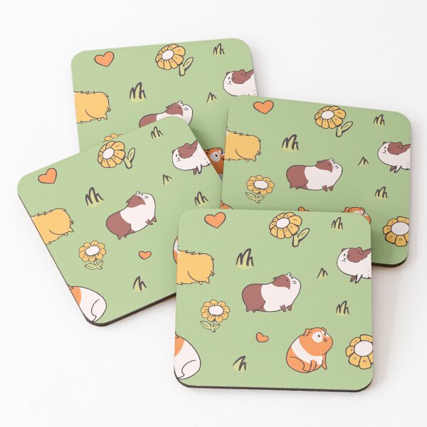 Aperçu de l'œuvre Modèle de cochon d'Inde - cadeau drôle de cochon d'Inde créée et vendue par Paperfly Studio.
