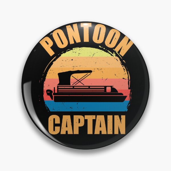 Item preview, Vingtage Style Pontoon Captain designed and sold by RoguePixel.