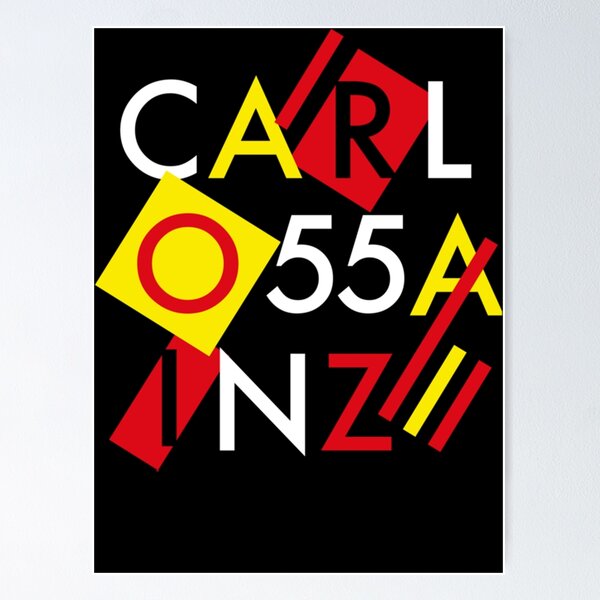 Carlos Sainz Posters for Sale Redbubble 