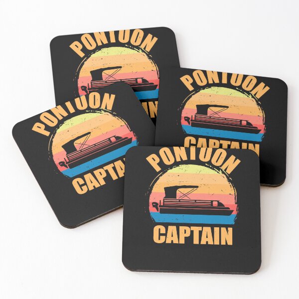 Item preview, Vingtage Style Pontoon Captain designed and sold by RoguePixel.