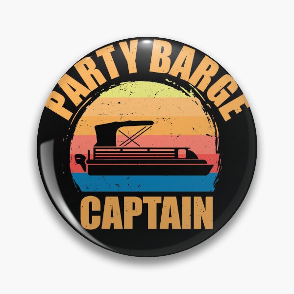 Item preview, Vintage Style Party Barge Captain designed and sold by RoguePixel.