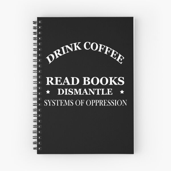 Item preview, drink coffee read books dismantle systems of oppression Tank Top designed and sold by artzaka.