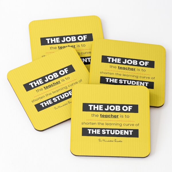 Item preview, The Job of the Teacher - Yellow designed and sold by TheReporter1.