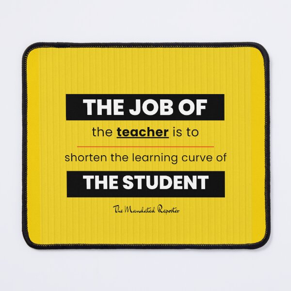 Item preview, The Job of the Teacher - Yellow designed and sold by TheReporter1.
