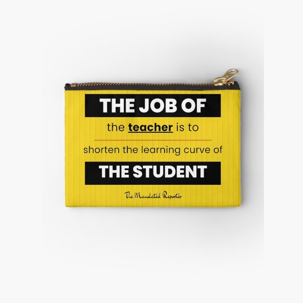 Item preview, The Job of the Teacher - Yellow designed and sold by TheReporter1.