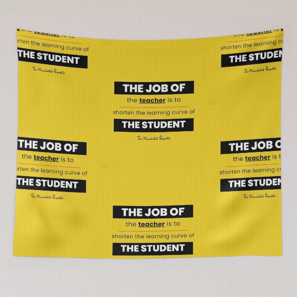 Item preview, The Job of the Teacher - Yellow designed and sold by TheReporter1.