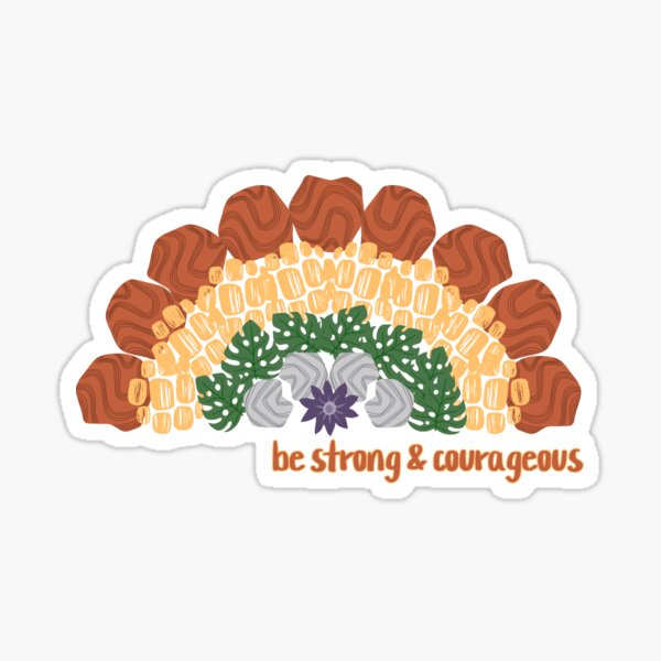 Item preview, Strong & Courageous  designed and sold by Rebekah Getz.