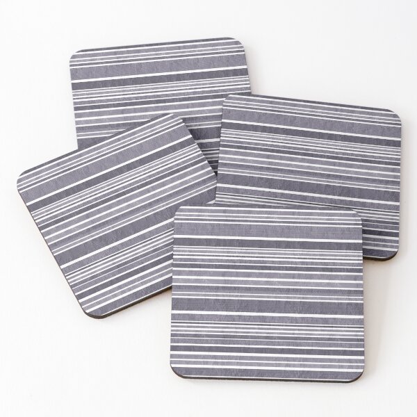 Item preview, Horizontal Gray Stripes designed and sold by OutcastBrain.