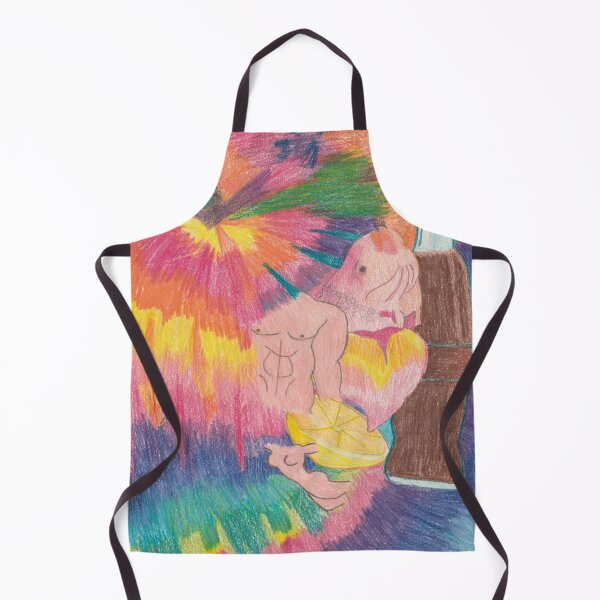 Item preview, Hand-Colored Tie Dyed Collage designed and sold by ErinORiordan.