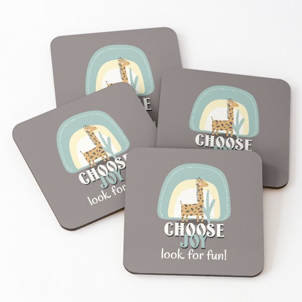Item preview, Choose Joy With Giraffe designed and sold by theredsharp.