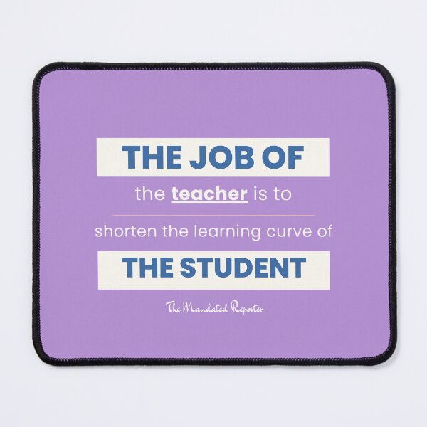 Item preview, The Job of the Teacher - Lavender designed and sold by TheReporter1.