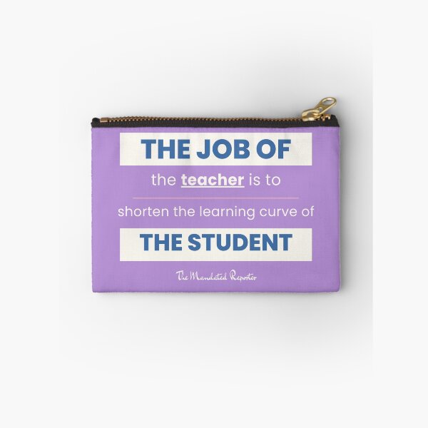 Item preview, The Job of the Teacher - Lavender designed and sold by TheReporter1.