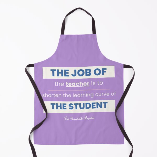 Item preview, The Job of the Teacher - Lavender designed and sold by TheReporter1.