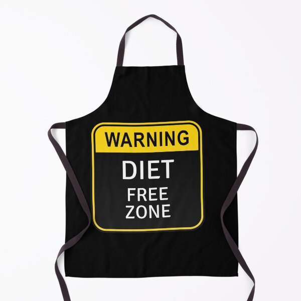 Item preview, Diet Free Zone, Funny designed and sold by BetterLifeToday.