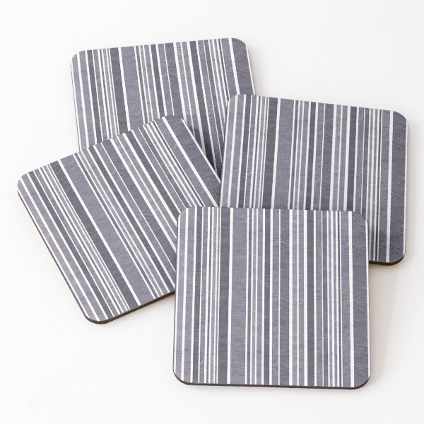 Item preview, Vertical Gray Stripes designed and sold by OutcastBrain.