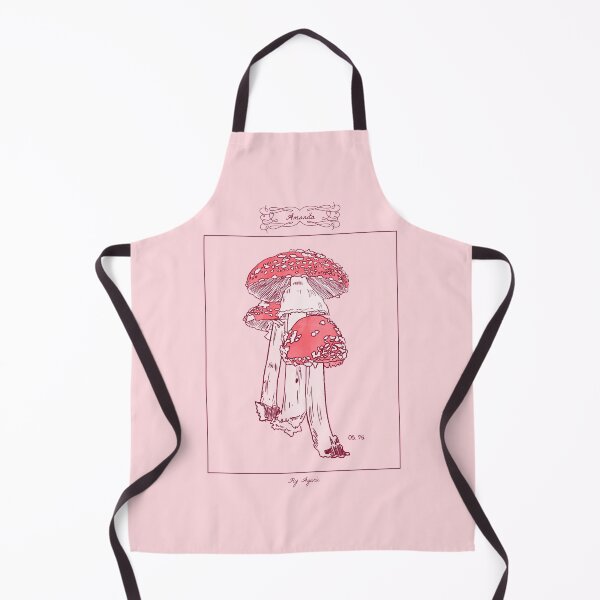 Item preview, Amanita Muscaria Botanical Illustration - Vintage Kitchen Art designed and sold by Fruitsome.