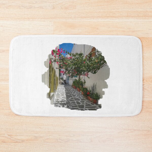 Item preview, Quaint walkway on the Greek island of Naxos designed and sold by MH65Designs.