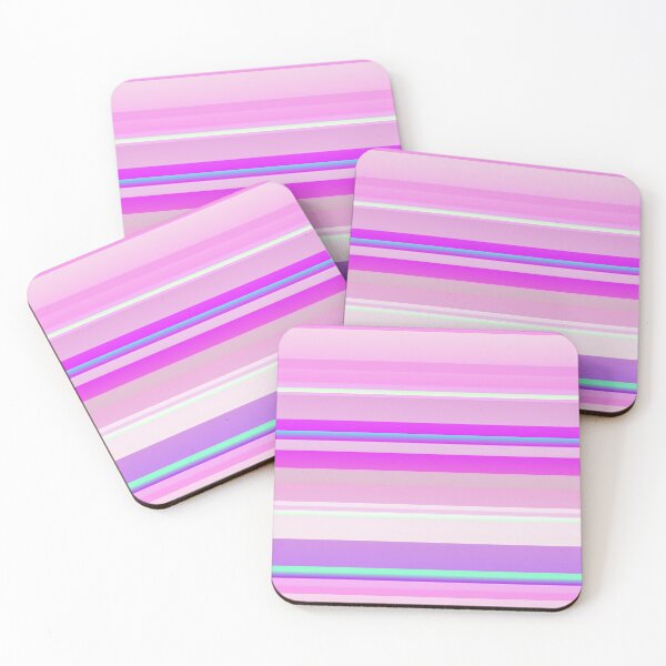 Item preview, LIlac color palette striped | lilac stripes designed and sold by lausn.