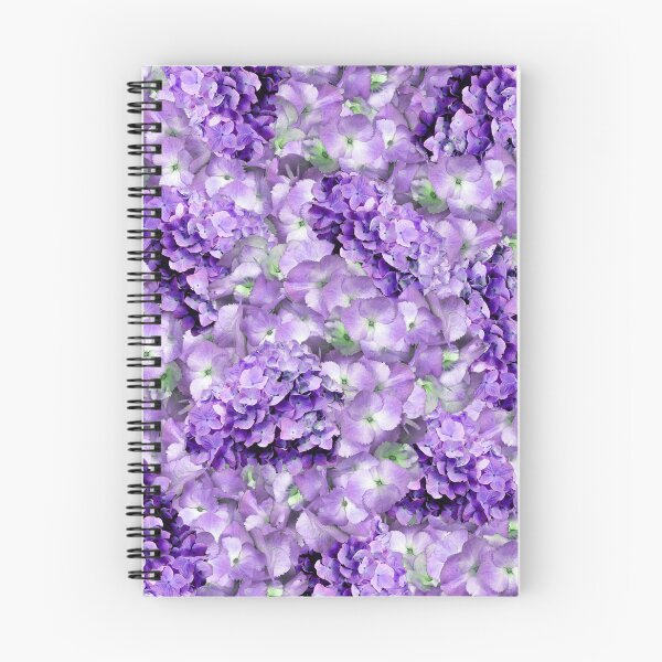Item preview, Purple Hydrangeas - floral art designed and sold by MarionsArt.