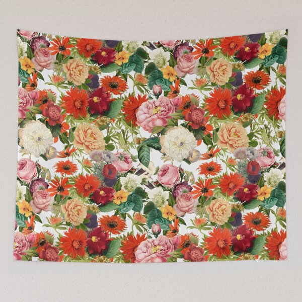 Item preview, Seamless Vintage Botanical Flowers Pattern designed and sold by Houd-Ammari77.