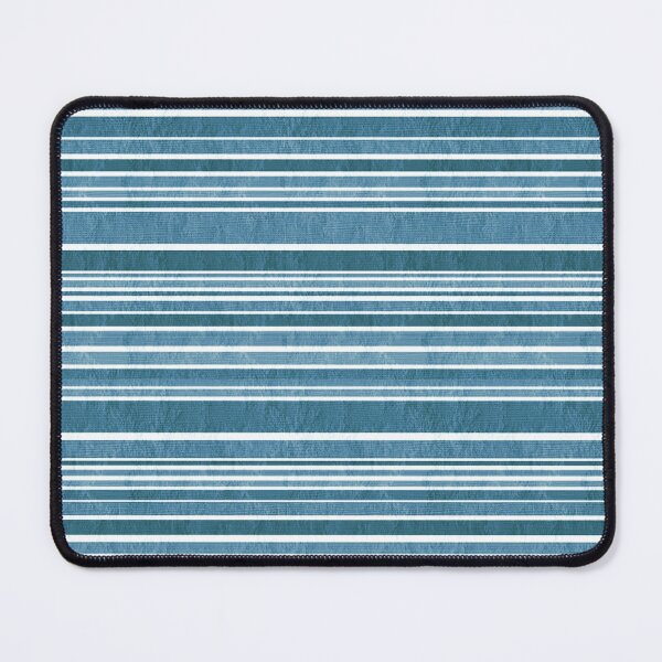 Item preview, Horizontal Aquamarine Stripes designed and sold by OutcastBrain.