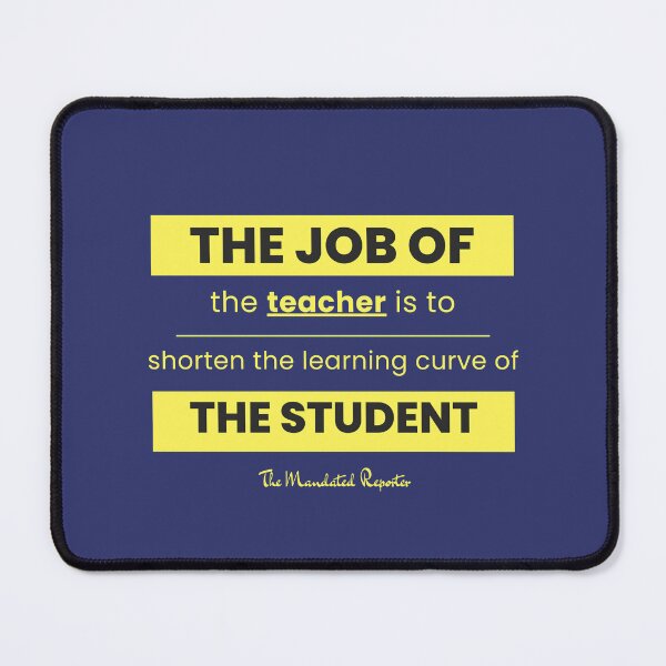 Item preview, The Job of the Teacher - Navy designed and sold by TheReporter1.