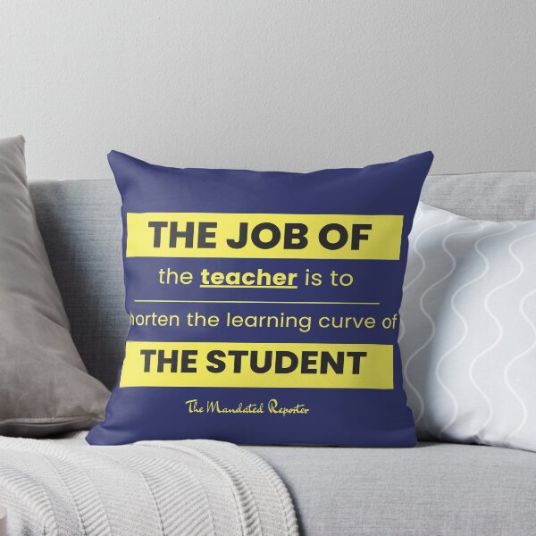 Item preview, The Job of the Teacher - Navy designed and sold by TheReporter1.