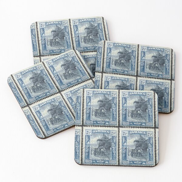 Item preview, Jamaica 1919 Vintage Postage Stamp designed and sold by Factory57.