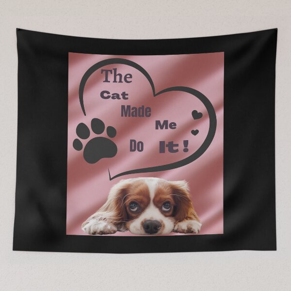 Item preview, The cat made me do it designed and sold by TruLuv.