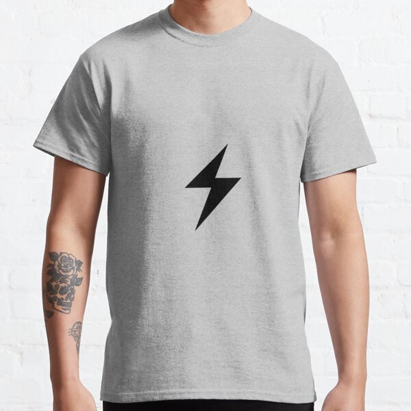 Simple Thunder Vector Art Classic T-Shirt