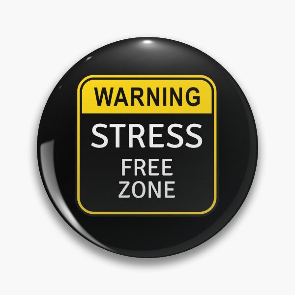 Item preview, Stress Free Zone, Funny and serious designed and sold by BetterLifeToday.