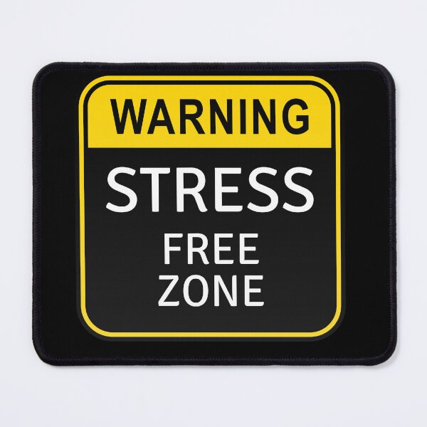 Item preview, Stress Free Zone, Funny and serious designed and sold by BetterLifeToday.