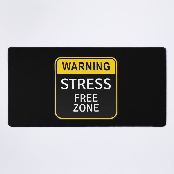 Item preview, Stress Free Zone, Funny and serious designed and sold by BetterLifeToday.