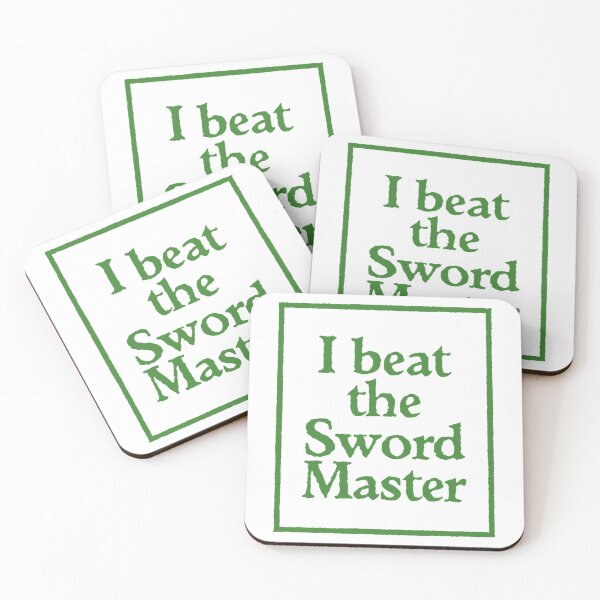 Item preview, I BEAT THE SWORD MASTER designed and sold by ValianShop.