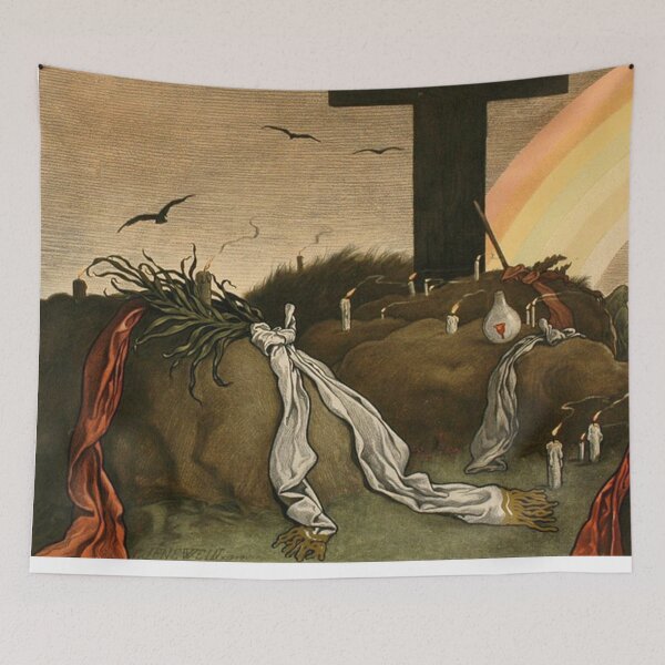Item preview, The Plague (Pestis) lithograph - Felix Jenewein designed and sold by Vintage Designs +.