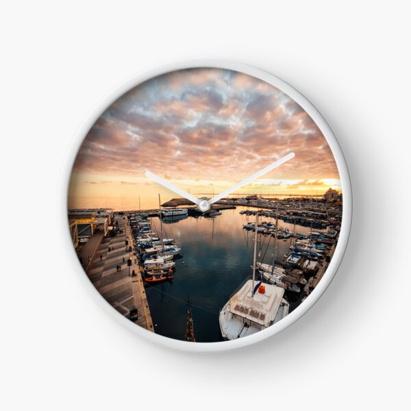 Golden Old Port - Limassol Cyprus Clock
