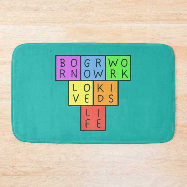 Item preview, Life Cycle Quote - Born Grow Work Love Kids - Upside down Pyramid - Pastel colors - Dark text - Violet to red designed and sold by RainbowWordLand.