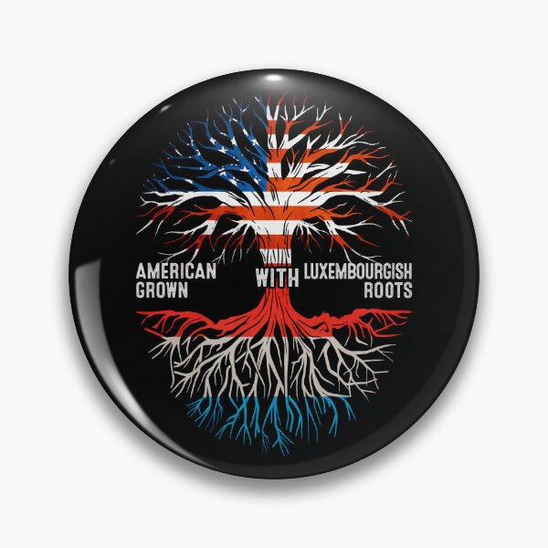 Item preview, American Grown With Luxembourgish Roots Luxembourg Flag designed and sold by MoHaCo.
