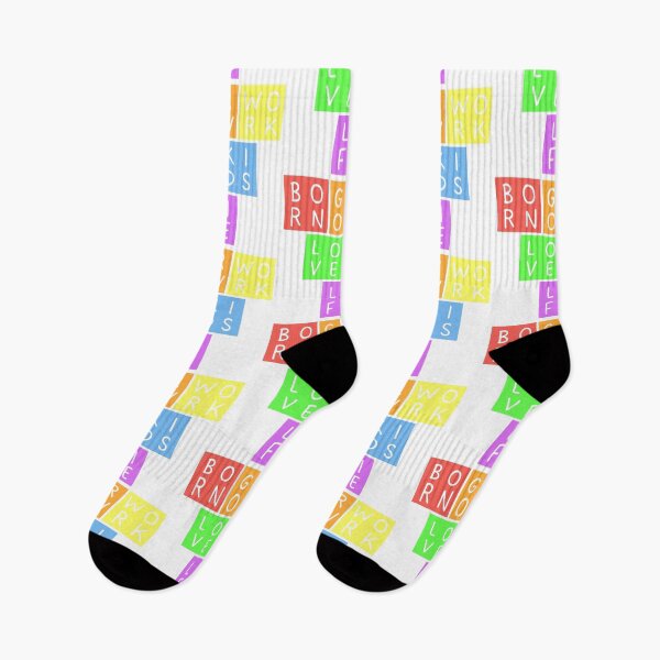 Item preview, Life Cycle Quote - Born Grow Work Love Kids - Upside down Pyramid - Pastel colors designed and sold by RainbowWordLand.
