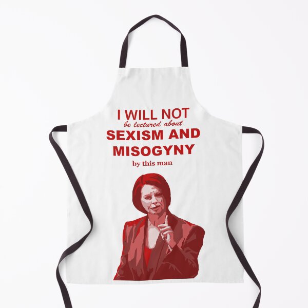 Item preview, Julia Gillard "I will not be lectured about sexism and misogyny by this man" quote designed and sold by EmLosin.