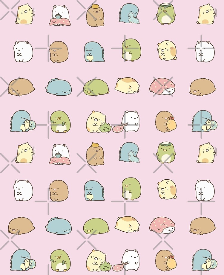 Sumikko gurashi, #2 Kawaii sumikkogurashi Pack Sticker for Sale by mizro