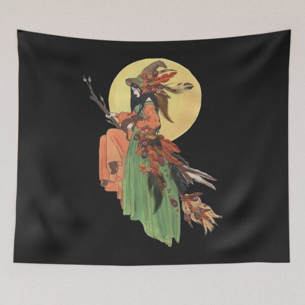 Item preview, Autumn Witch Classic T-Shirt designed and sold by BridgettJarnu.