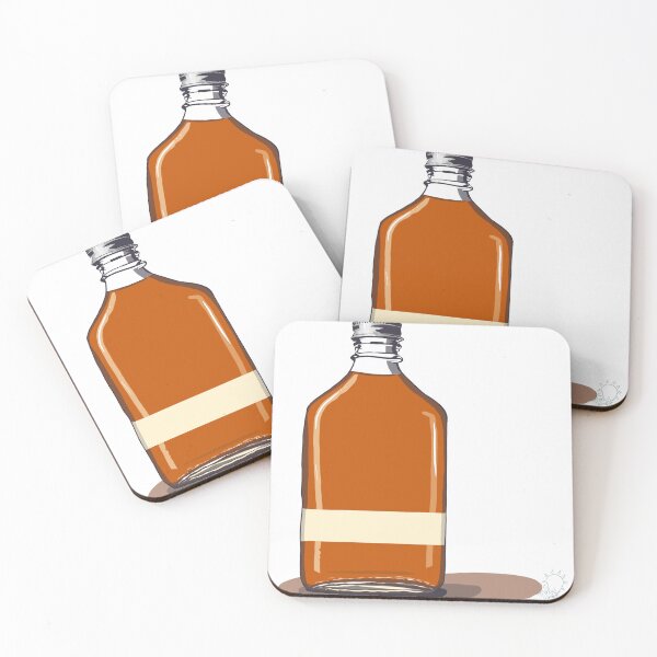 Item preview, Minimalist Whiskey Bottle  designed and sold by marleywrightart.