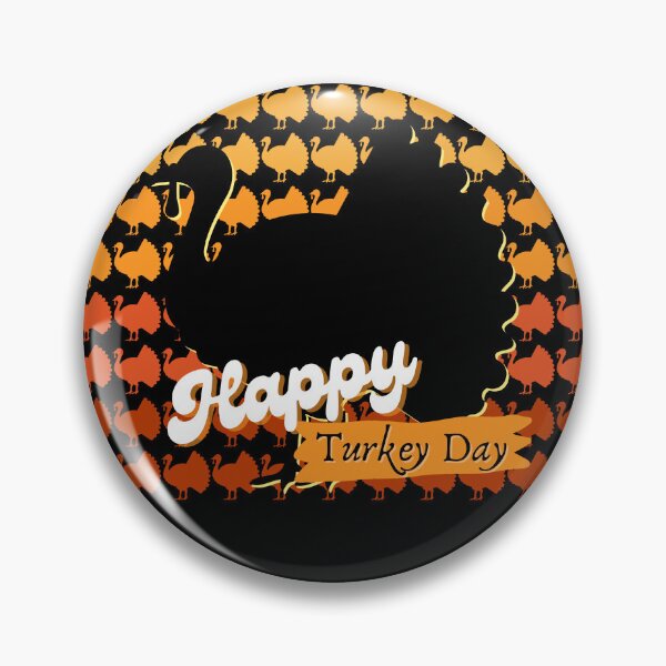 Item preview, Colorful Retro Happy Turkey Day  designed and sold by Jennykies.
