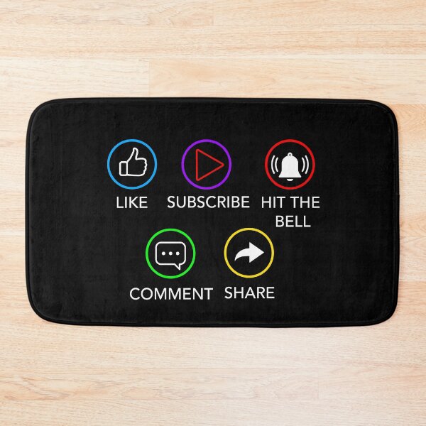 Item preview, Dont Forget to Like and Subscribe Video Content Creator - Like Share Subscribe T Shirt designed and sold by JukeLox.