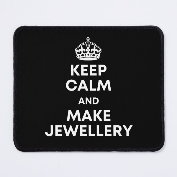 Item preview, Keep Calm and Make Jewellery designed and sold by Zentropik.