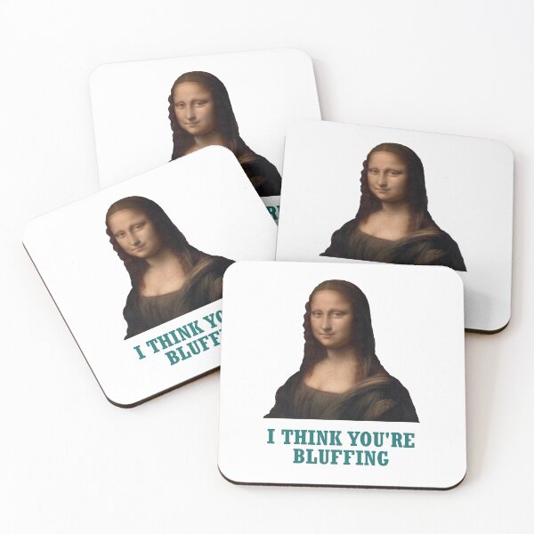 Item preview, Mona Lisa Calling a Bluff designed and sold by mrtraz.